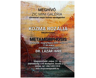 KOZMA ROZÁLIA - METAMORPHOSIS