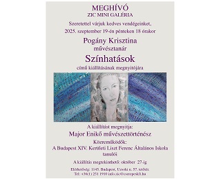 Pogány Krisztina: Színhatások