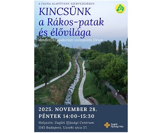 KINCSÜNK - A RÁKOS-PATAK ÉS ÉLŐVILÁGA