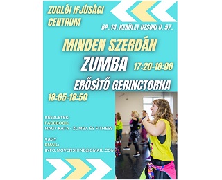 ZUMBA ÉS ERŐSÍTŐ GERINCTORNA