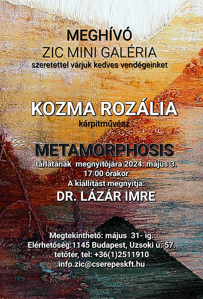 KOZMA ROZÁLIA - METAMORPHOSIS