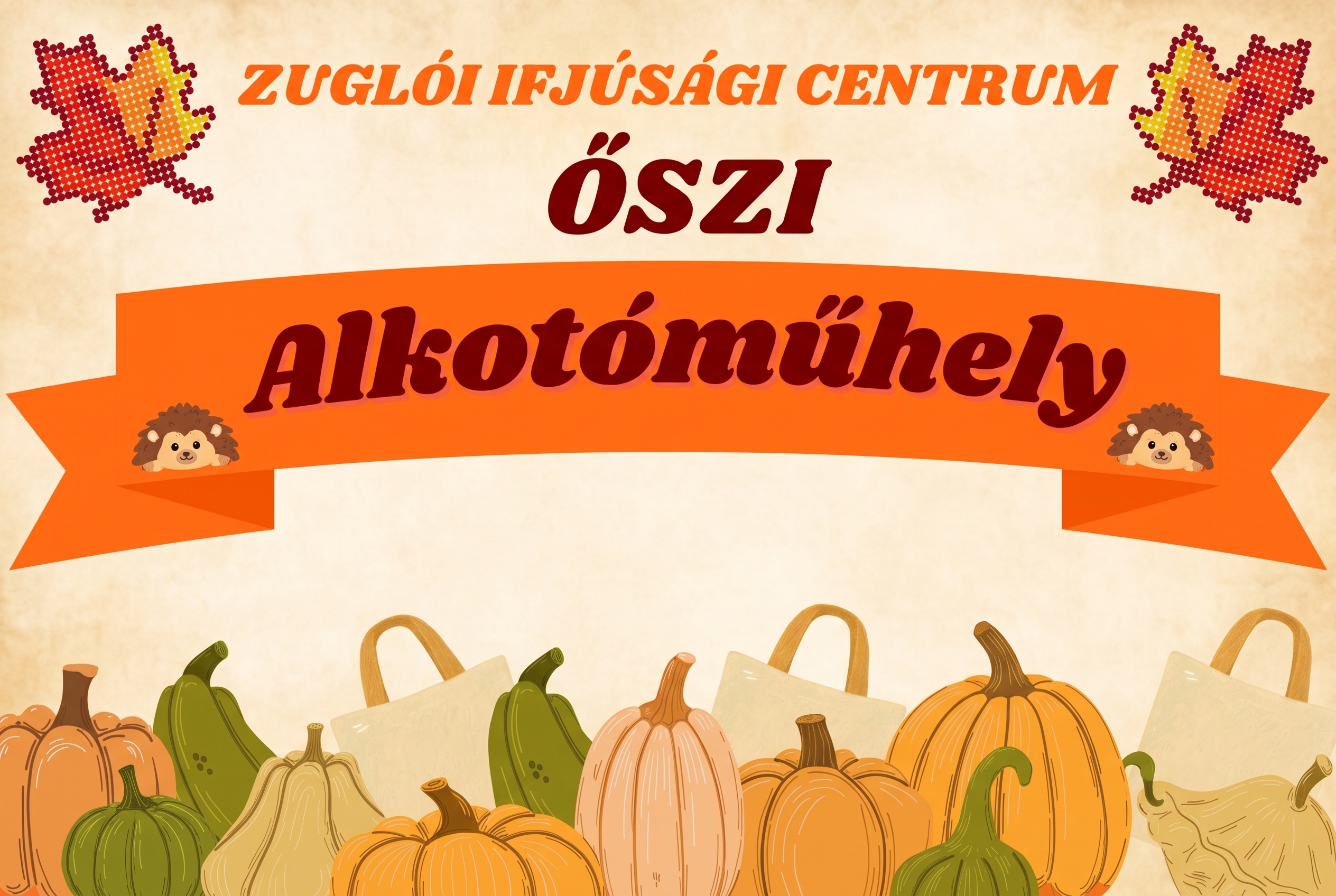 Őszi Alkotóműhely a Zuglói Ifjúsági Centrumban