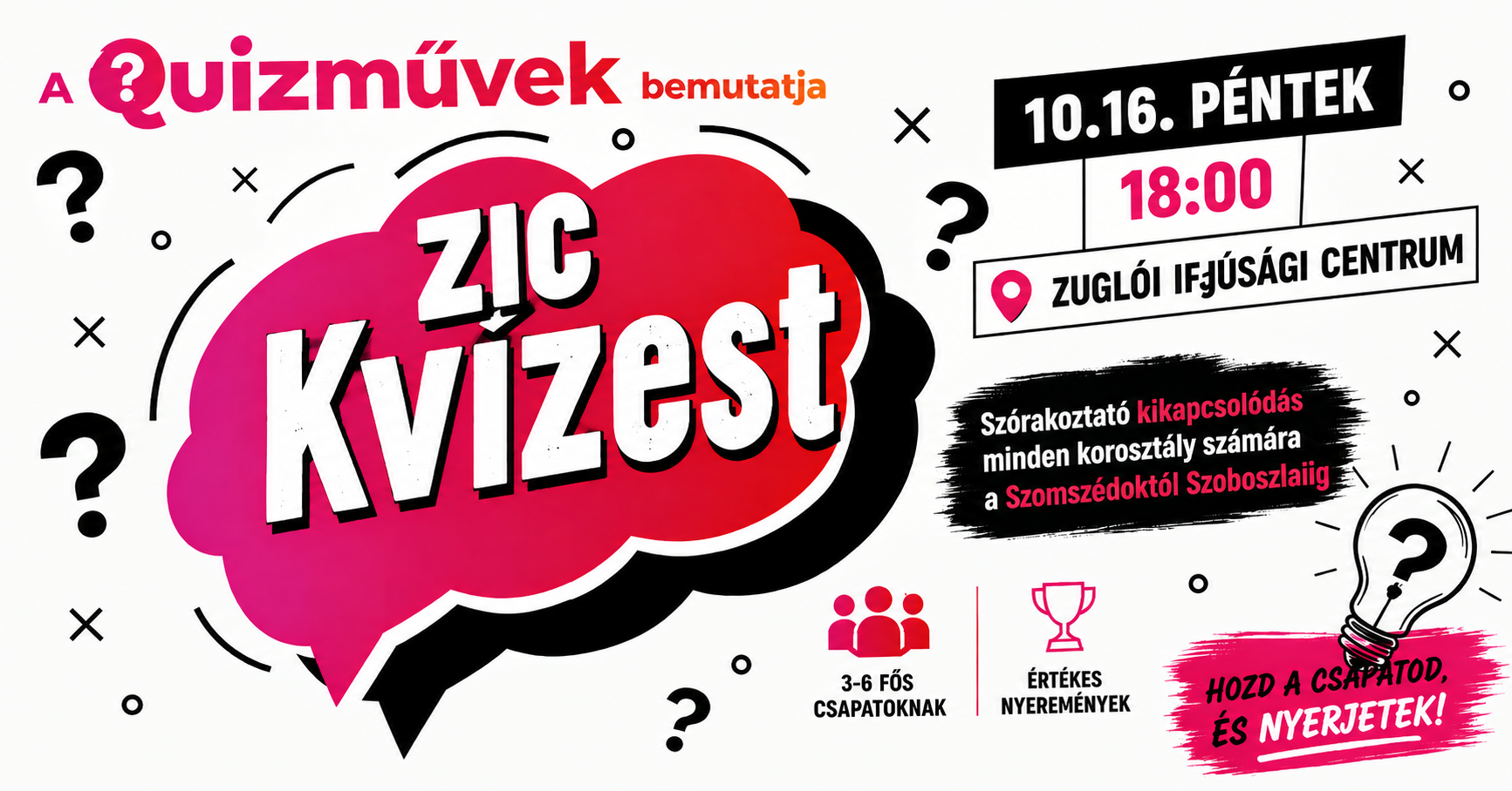 Újra Kvízest a ZIC-ben!