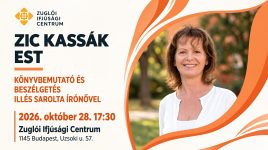 ZIC Kassák est – Könyvbemutató és beszélgetés